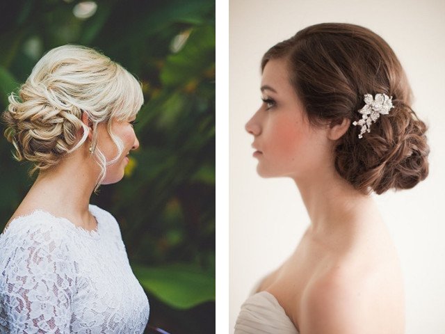 Beautiful wedding hairstyles for medium hair