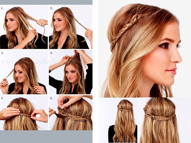 Hairstyles for hair to shoulders at home photo and video step by step
