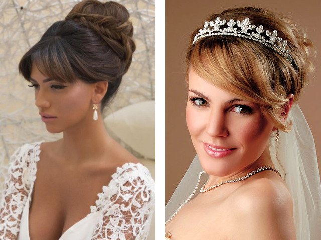 Beautiful wedding hairstyles for medium hair