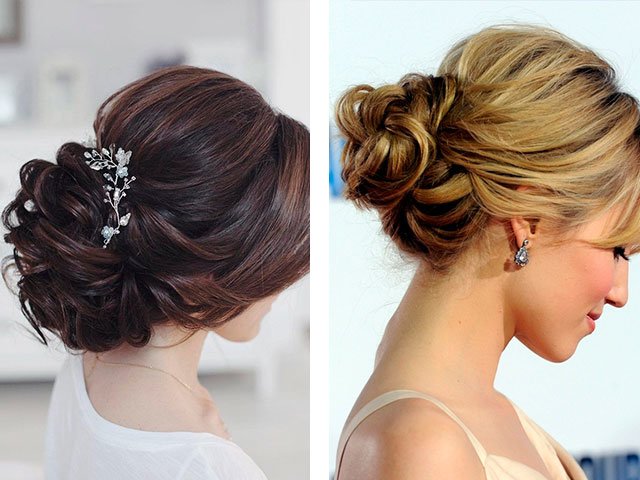 DIY hairstyles for middle hair