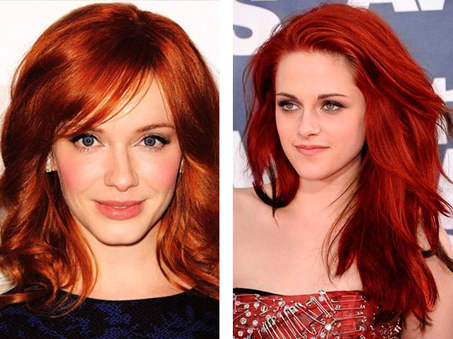 Who is suitable for red hair and how to repaint at home