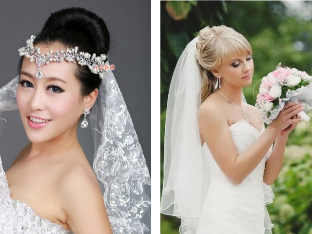 Beautiful wedding hairstyles for medium hair