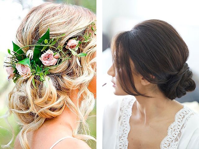 DIY hairstyles for middle hair