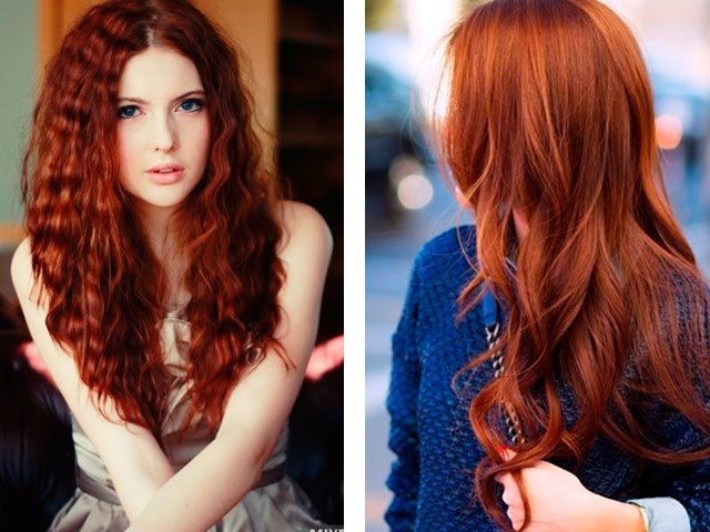 Who is suitable for red hair and how to repaint at home