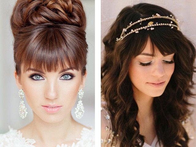 Beautiful wedding hairstyles for medium hair