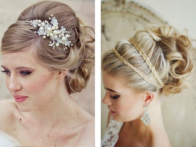 Beautiful wedding hairstyles for medium hair