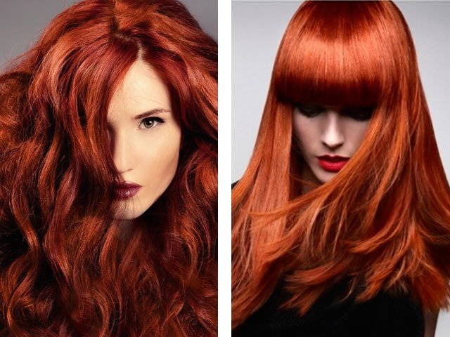Who is suitable for red hair and how to repaint at home