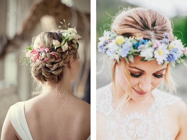 Beautiful wedding hairstyles for medium hair