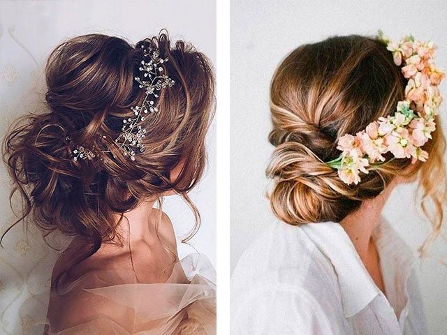 DIY hairstyles for middle hair