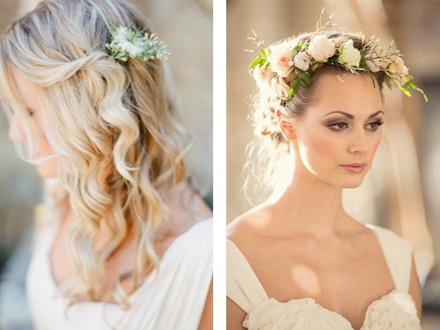 Beautiful wedding hairstyles for medium hair