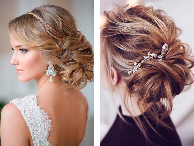 DIY hairstyles for middle hair