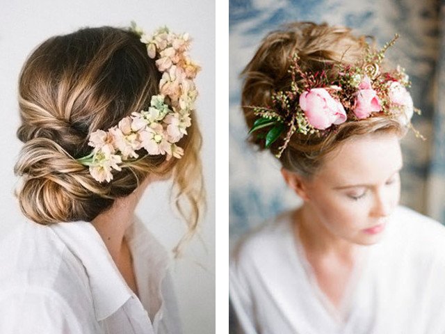 Beautiful wedding hairstyles for medium hair