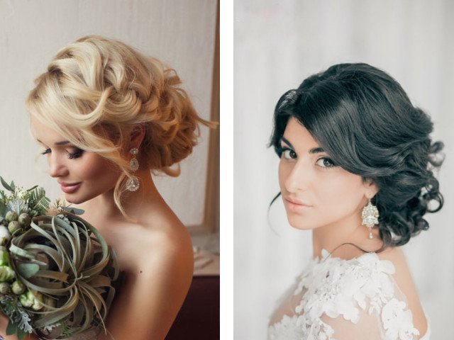 Beautiful wedding hairstyles for medium hair