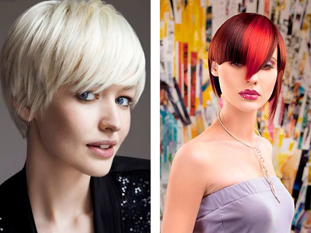 Fashion haircuts with bangs for short and long hair