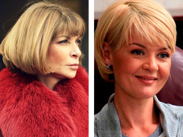 Fashion haircuts with bangs for short and long hair