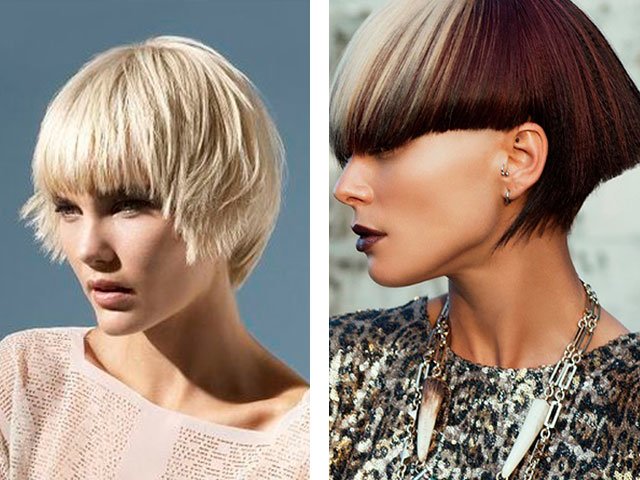 Fashion haircuts with bangs for short and long hair