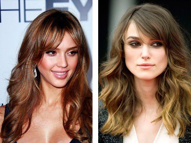Fashion haircuts with bangs for short and long hair