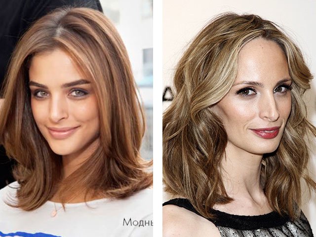 Medium hair styling at home