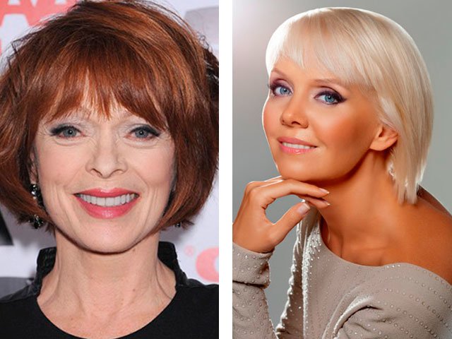 Fashion haircuts with bangs for short and long hair