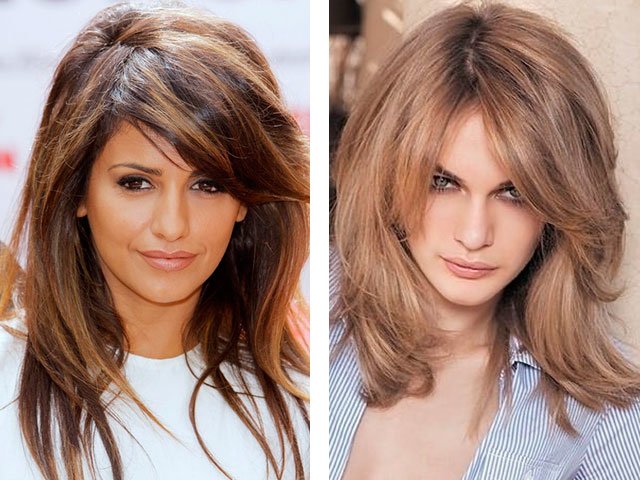 Medium hair styling at home