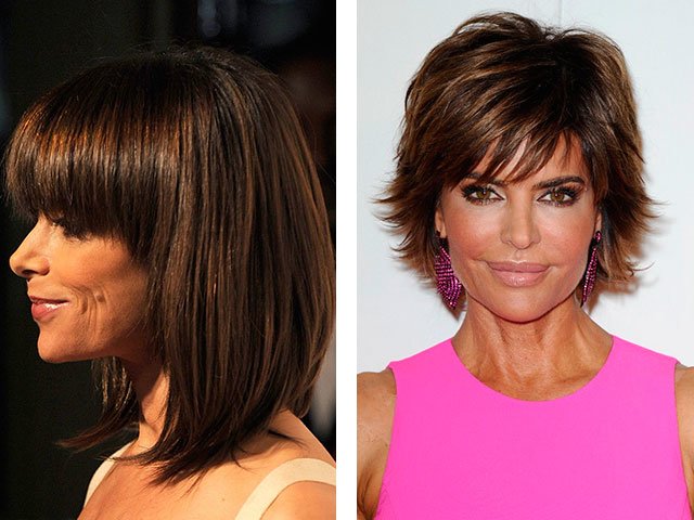 Fashion haircuts with bangs for short and long hair