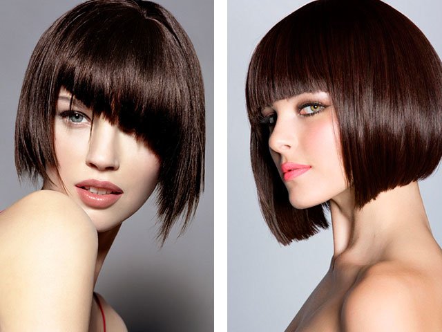 Fashion haircuts with bangs for short and long hair