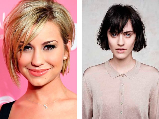 Fashion haircuts with bangs for short and long hair