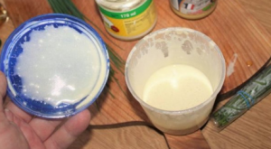 Swiss salad with sausage