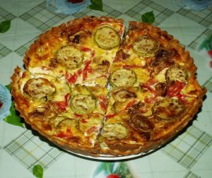 Zucchini pie