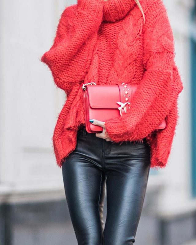 Coral oversized sweater Coral sweater