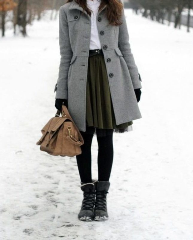 Midi Skirt with Coat Skirt with coat