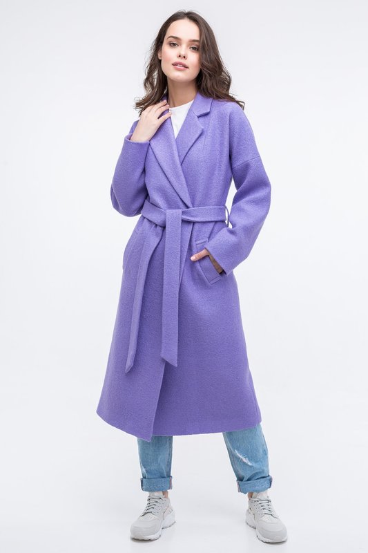 Lilac bathrobe