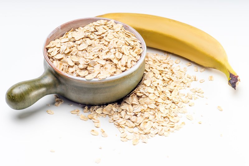 Banana and oatmeal