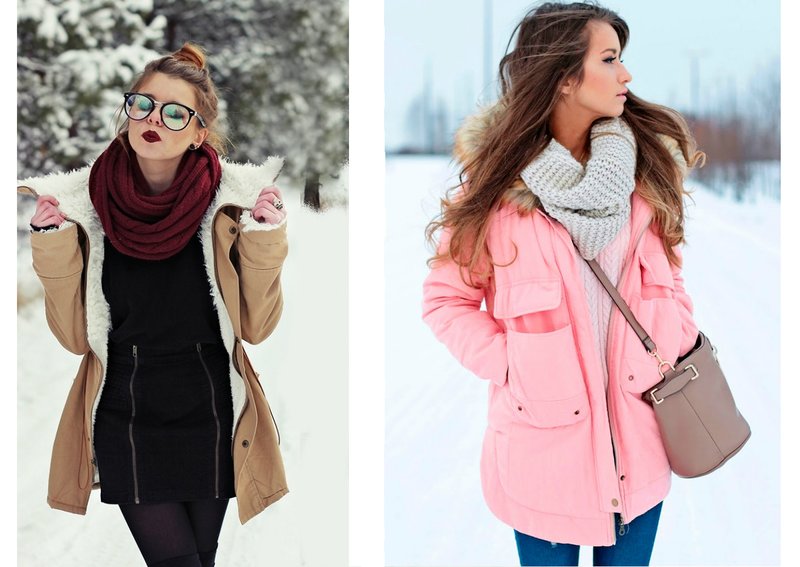 Winter images with snud