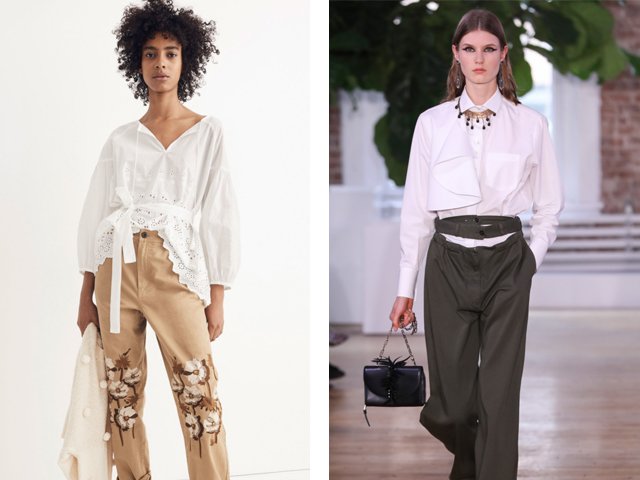 Women's fashion shirts 2024: photos