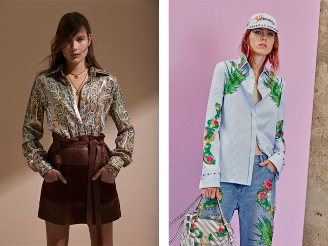 Women's fashion shirts 2024: photos