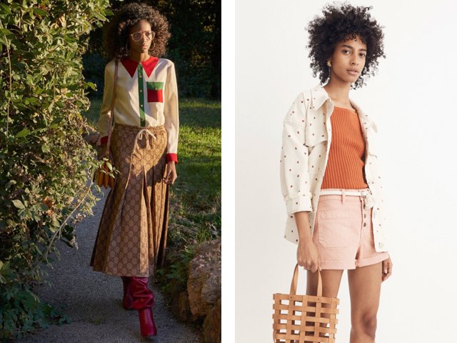 Women's fashion shirts 2024: photos