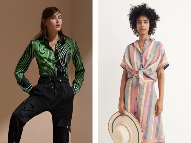 Women's fashion shirts 2024: photos