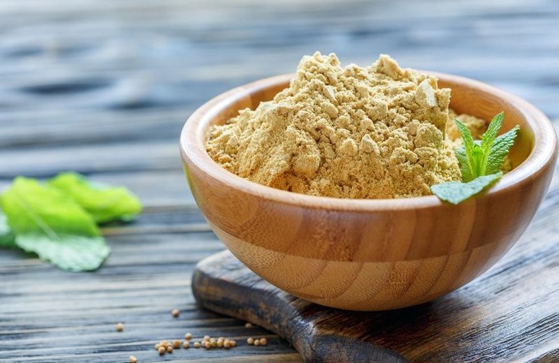 Mustard powder Mustard Powder Wrap