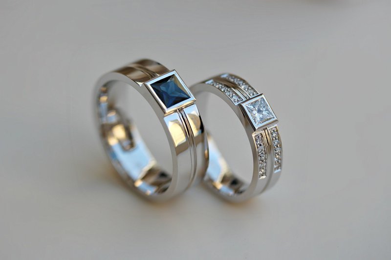 Exclusive wedding diamond rings