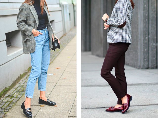 Loafers with pants and jeans
