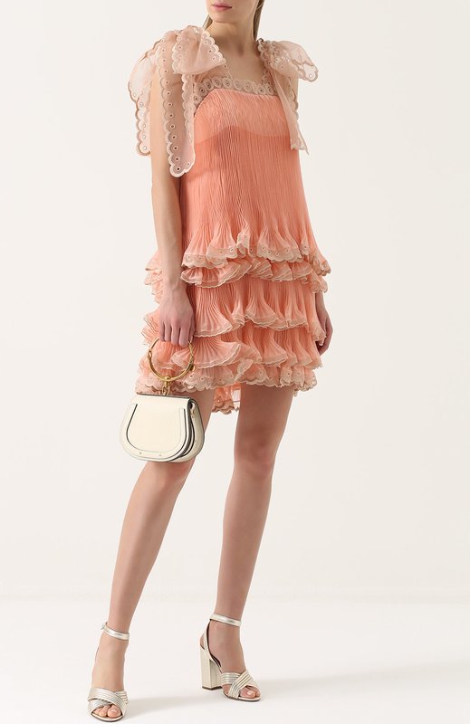 Peach Tiered Ruffle Dress Peach Tiered Ruffle Dress