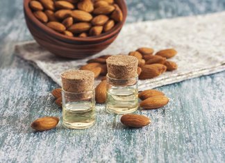 Almond hair oil