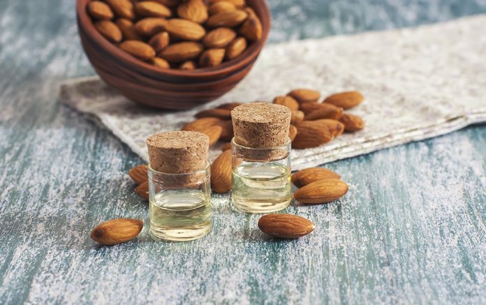 Almond hair oil