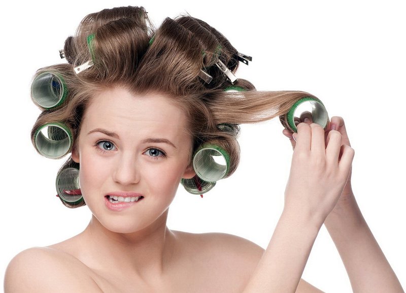 Curler straightening Curler straightening