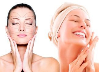 Facial massage at home