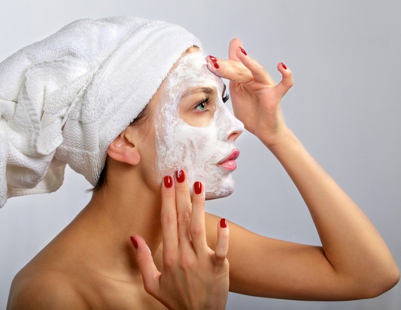 Homemade anti-wrinkle mask