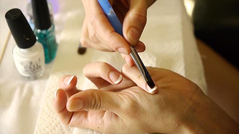 French manicure brush French manicure brush