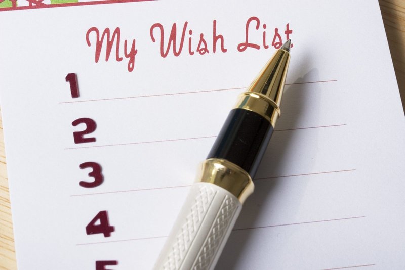 A wish list A wish list