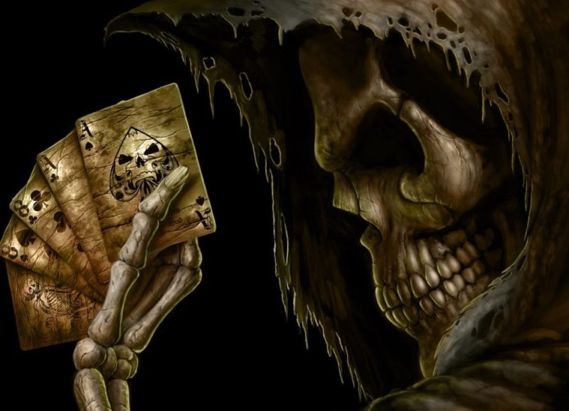 External attributes of death in a dream